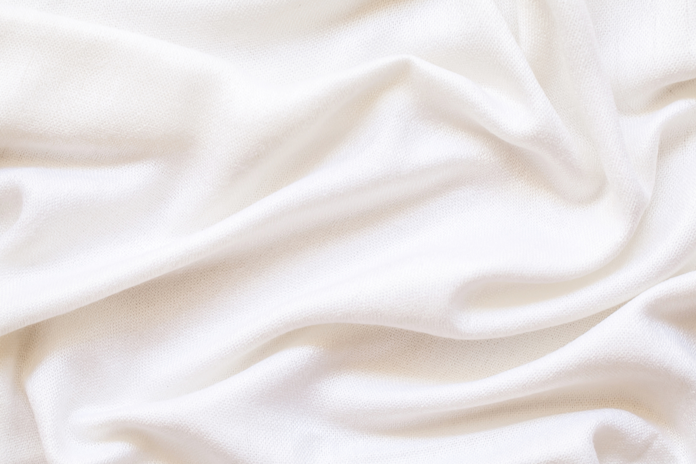 White cloth background